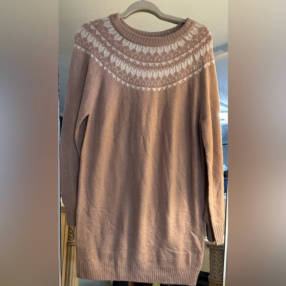 NEW Super Soft Gloria Jeans Pink Y2K Sweater Dress S